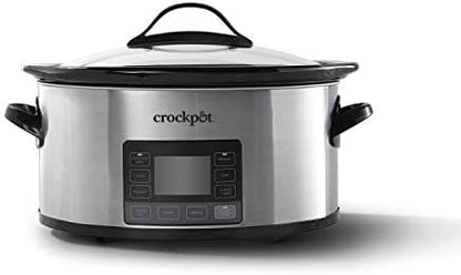 Crock-Pot MyTime 6 Quart Programmable Slow Cooker 7e qn 6n zt 34 46 | Ref 1i58a6 | Ref 2cy2sg