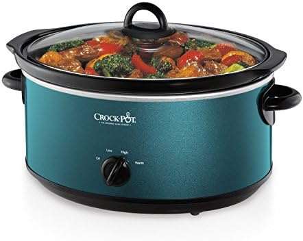 Crock-Pot 7 Quart Manual Slow Cooker – Turquoise kv yy nu nr yu 1h | Ref n0zygn | Ref hfgxov