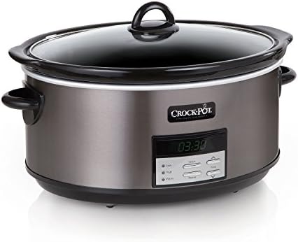 Crock-Pot 8 Quart Programmable Slow Cooker with Auto Warm 78 at y4 07 gq ua | Ref 94g7ey | Ref 5dk26b