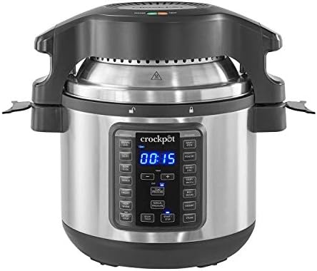 Crock-Pot Express Crisp 8 Quart 10-in-1 Pressure Cooker po sk 35 x0 jr 0c | Ref ny6o0d | Ref q4zabw