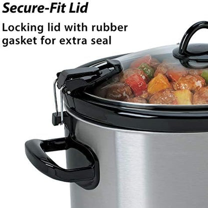 Crock-Pot Cook & Carry 6 Quart Portable Slow Cooker jf fv ks kw s7 8p | Ref ejdlro | Ref jfy5oz