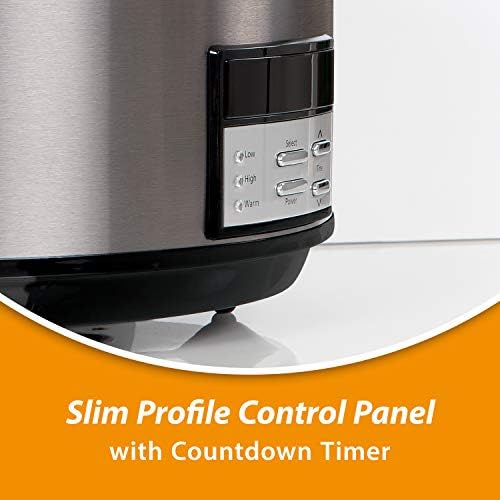 Crock-Pot 8 Quart Programmable Slow Cooker with Auto Warm 78 at y4 07 gq ua | Ref 94g7ey | Ref 5dk26b