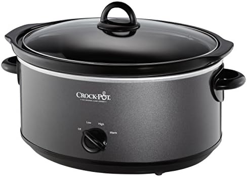 Crock-Pot 7 Quart Slow Cooker – Charcoal 61 b1 63 5o nv 62 | Ref m4krp9 | Ref agrbxc