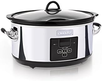 Crock-Pot 7 Quart Programmable Slow Cooker – Polished Platinum xn mf 1i i1 zz 9v | Ref s16ie9 | Ref zc6vcp