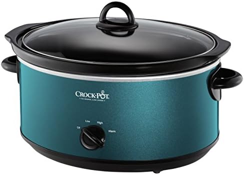 Crock-Pot 7 Quart Manual Slow Cooker – Turquoise kv yy nu nr yu 1h | Ref n0zygn | Ref hfgxov