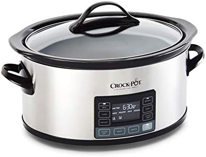 Crock-Pot MyTime 6 Quart Programmable Slow Cooker 7e qn 6n zt 34 46 | Ref 1i58a6 | Ref 2cy2sg