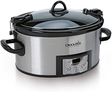 Crock-Pot Cook & Carry 6 Quart Programmable Slow Cooker 9u uj r5 be 14 wi | Ref mx4ikd | Ref fr81zp