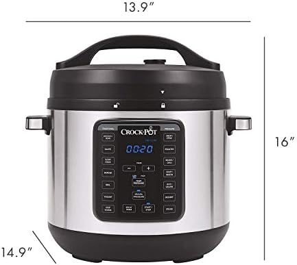 Crock-Pot 8 Quart Express Crock Multi-Use Pressure Cooker ml 67 cn qw d9 s6 | Ref n99oh8 | Ref 7swre9