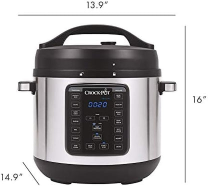 Crock-Pot 8 Quart Express Crock Multi-Use Pressure Cooker ml 67 cn qw d9 k3 | Ref ucbksb | Ref y1yac8