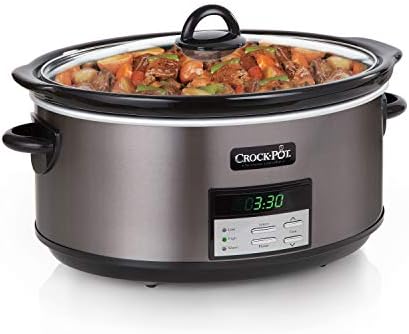 Crock-Pot 8 Quart Programmable Slow Cooker with Auto Warm 78 at nb yl ik mc | Ref 586jx8 | Ref flmfr2