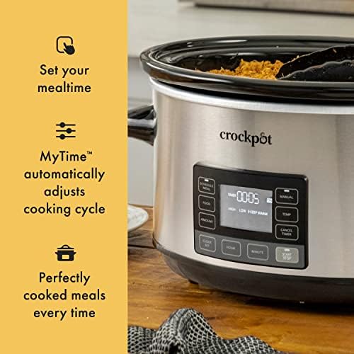 Crock-Pot 7 Quart Portable Programmable Slow Cooker with Timer vk 7b b2 1j 4m y2 | Ref 7drkdj | Ref 9jxogj