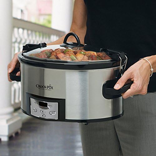 Crock-Pot Cook & Carry 6 Quart Programmable Slow Cooker 9u uj r5 be 14 wi | Ref mx4ikd | Ref fr81zp