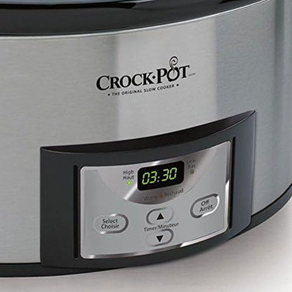 Crock-Pot Cook & Carry 6 Quart Programmable Slow Cooker 9u uj r5 be 14 wi | Ref mx4ikd | Ref fr81zp