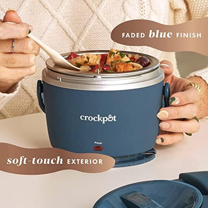 Crock-Pot Electric Lunch Box Food Warmer 20oz – Faded Blue uc og ml 7h vk m1 | Ref hqp0bp | Ref nnew6d