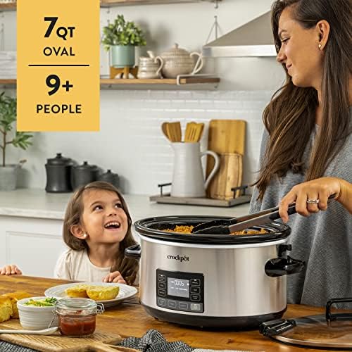 Crock-Pot 7 Quart Portable Programmable Slow Cooker with Timer vk 7b b2 1j 4m y2 | Ref 7drkdj | Ref 9jxogj
