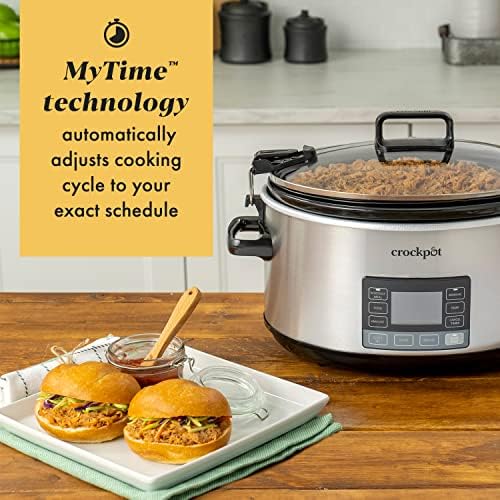 Crock-Pot 7 Quart Portable Programmable Slow Cooker with Timer vk 7b b2 1j 4m y2 | Ref 7drkdj | Ref 9jxogj