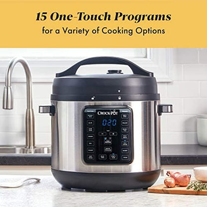 Crock-Pot 8 Quart Express Crock Multi-Use Pressure Cooker ml 67 cn qw d9 k3 | Ref ucbksb | Ref y1yac8