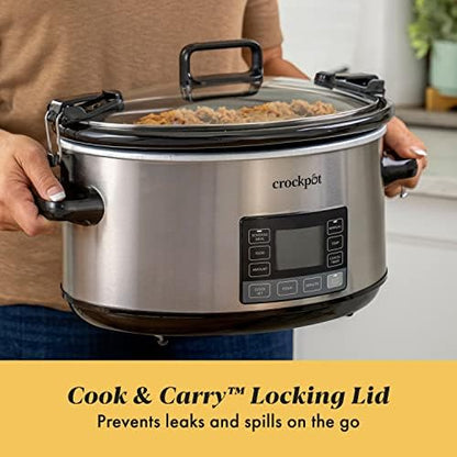 Crock-Pot 7 Quart Portable Programmable Slow Cooker with Timer vk 7b b2 1j 4m y2 | Ref 7drkdj | Ref 9jxogj