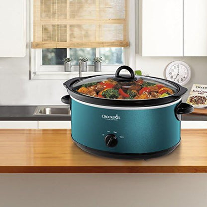 Crock-Pot 7 Quart Manual Slow Cooker – Turquoise kv yy nu nr yu 1h | Ref n0zygn | Ref hfgxov