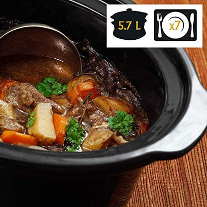 Crock-Pot Cook & Carry 6 Quart Portable Slow Cooker jf fv ks kw s7 8p | Ref ejdlro | Ref jfy5oz